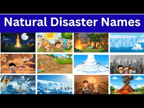 35 Natural Disasters for Kids | Fun Science, Vocabulary & Easy Explanations
