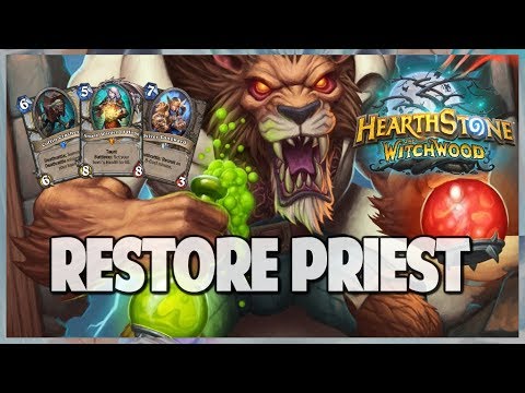 Restore Priest | Surviving Standard 103 | Hearthstone | The Witchwood