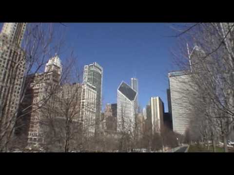 The cityscape, as seen from Millennium Park