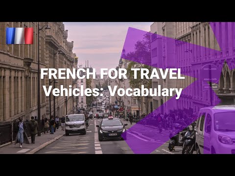 French For Travel Types of Vehicle