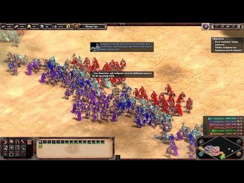 AoE2:DE: Return of Rome - Pyrrhus of Epirus campaign 1: A Second Alexander!!