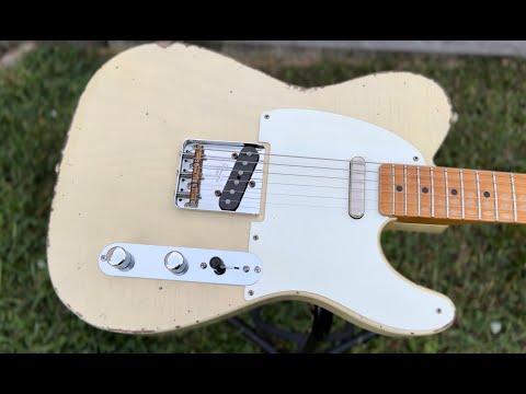 D'Light Custom Guitars Telecaster 2026 - Blonde Whiteguard image 18