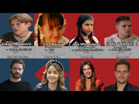 Deca glumci nekad i sad