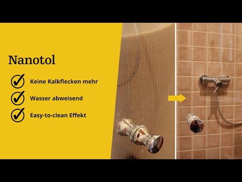 Nanoversiegelung für die Dusche | Glasversiegelung von Cenano
