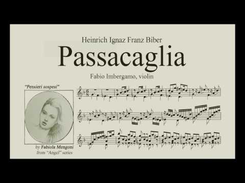 Biber - PASSACAGLIA - Fabio Imbergamo, violinist