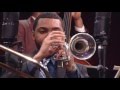 Portrait of Louis Armstrong - Wynton Marsalis & The Young Stars of Jazz at "Jazz in Marciac" 2016