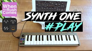 Video thumbnail for AudioKit Synth One synthesizer | Play (sounds demo) by Whentherushcomes