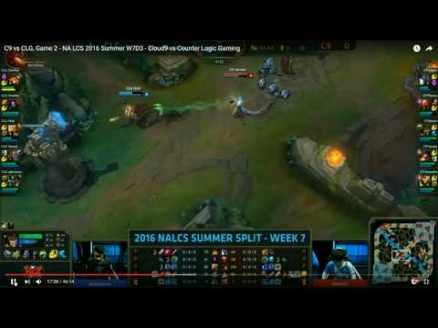 Jensen Solo Kills Huhi (NALCS W7D3)