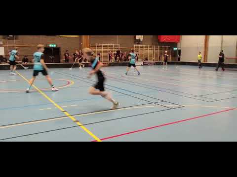 230915 Träningsmatch JAS period 1 Kärra IBK  - Lindås IBK  Kärra Sporthall