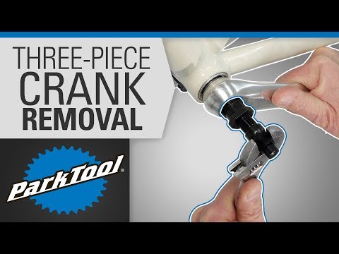 Crank Removal and Installation - Three Piece Crankset (Square Spindle, ISIS, Octalink) Video