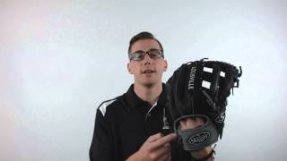 Video thumbnail: Louisville Slugger Omaha Flare Baseball Glove: FGOFBK5-1175