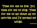 Time for me to fly - Jonas Brothers {Lyrics}