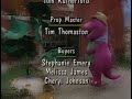 Barney It S Time For Counting Credits DVD Version