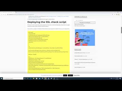 021 #vmwaredailytip | Monitoring SSL Certificate Expiry With vRealize Operations | #VMUG #vExpert