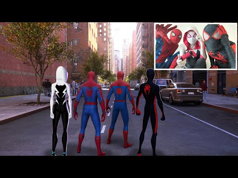 SPIDERMAN ACROSS INTO MULTIVERSE PLAYING SPIDERMAN 2 (FUNNY FREE ROAM GAMEPLAY)