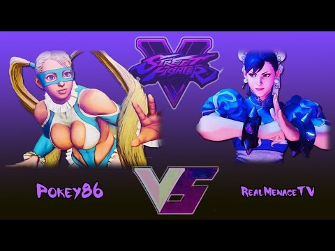 SFV - R. Mika (Pokey86) vs Chun Li (RealMenaceTV)