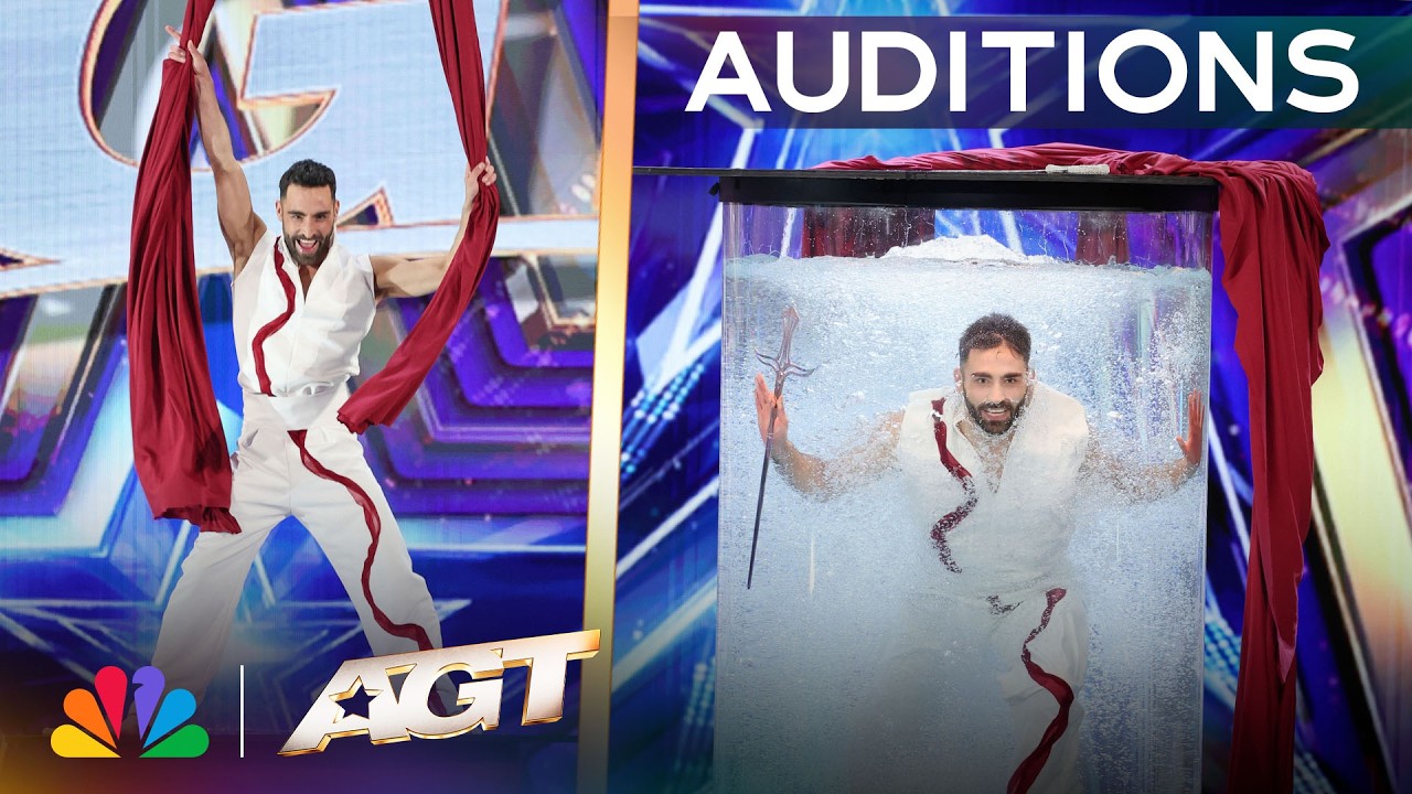 Simon Cowell BEGS Herwan Legaillard To Make His Act Less Dangerous | Auditions | AGT 2026