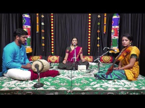 Pallavi Vaibhavam 2022 - Inaugural Vocal RTP concert - Ragam Keeravani - Swarathmika Srikanth