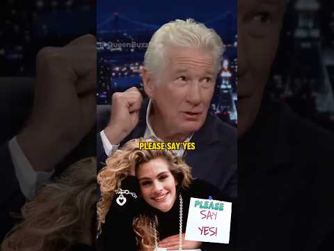 Richard Gere Shares How ‘Pretty Woman’ All Started with Julia Roberts 😊 #RichardGere #shorts