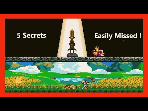 5 EASILY MISSED SECRET things in Shovel Knight - King of Cards !