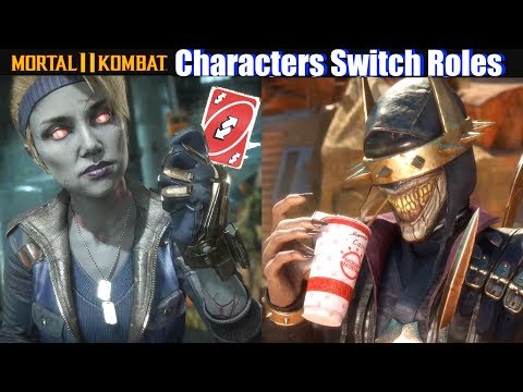 MK11 Characters Switch Roles (Reverse Intros & Dialogues) - Mortal Kombat 11