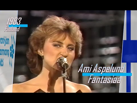 eurovision 1983 Finland 🇫🇮 Ami Aspelund - Fantasiaa ᴴᴰ