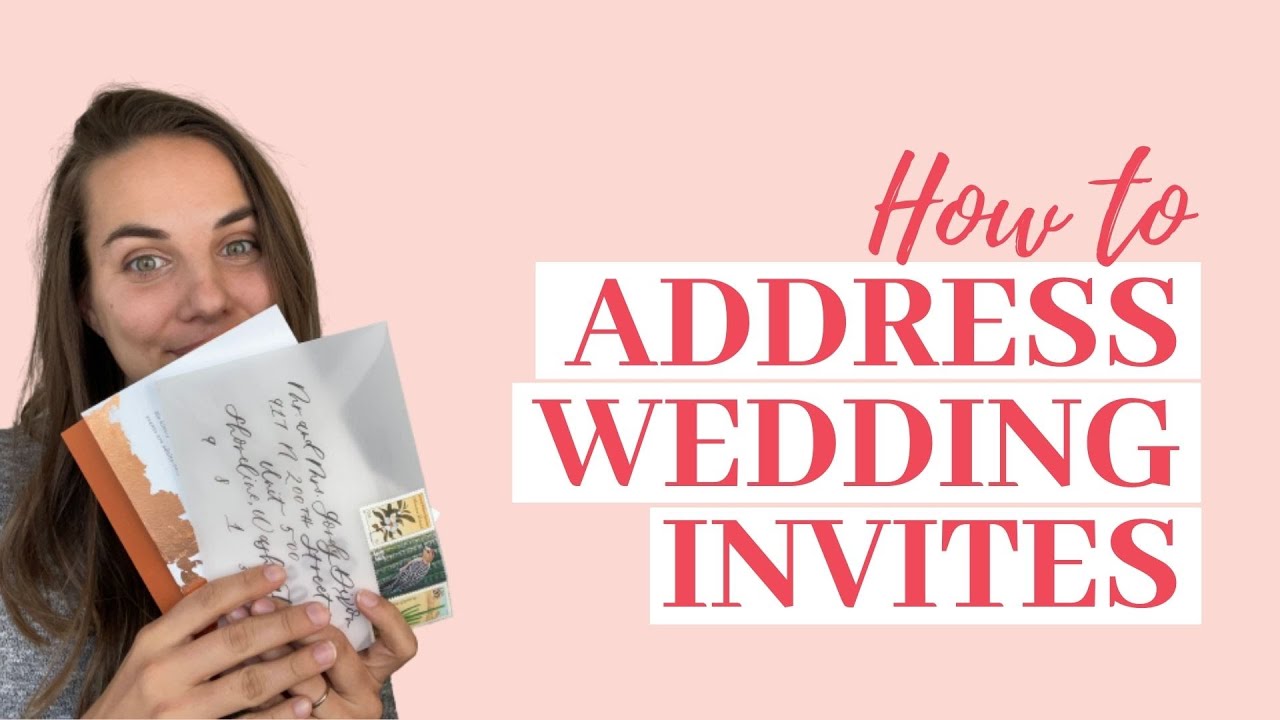 How to Write Return Address on Wedding Invitations