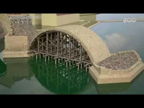 How bridges were built in Central Europe during the Middle Ages