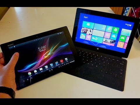 Installer windows 8 rt sur tablette android
