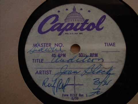 JEANNE BLACK - demo 1961 When Love Forgets To Die