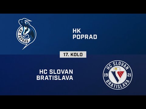 17. kolo: HK Poprad – HC Slovan Bratislava 4:1 (HIGHLIGHTY)