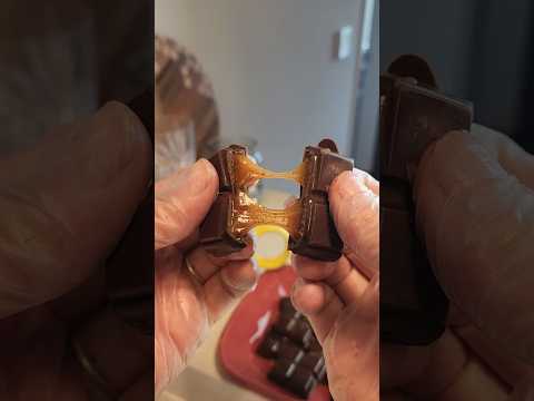 BEST Ever Homemade Dark Chocolate Pumpkin Spice Caramels!