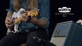 Video thumbnail for Vox AC4C1 Custom Combo, Blue | Gear4music demo by Gear4music Guitars