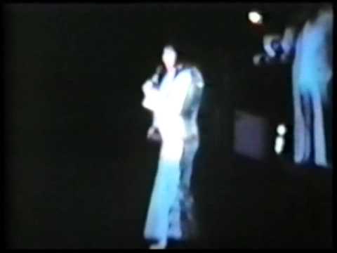 elvis presley live in Hollywood 1977 - video plus audio - 42 minutes of show