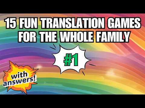 Language Quiz for Kids! #1 | Can You Guess the Language? 🌍🤔 | 15 Word Challenges in 10 Seconds