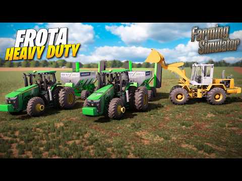 Dia de Calagem em Perolândia Goiás | Frota Heavy Duty | Farming Simulator Vida Real