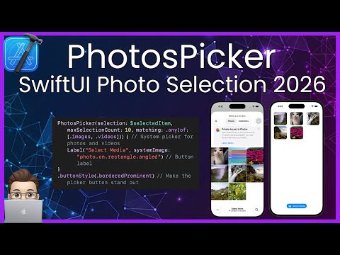 SwiftUI PhotosPicker Tutorial 2026 – Select Photos & Videos in iOS Apps