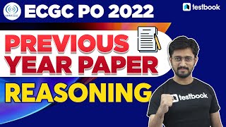 ECGC PO Previous Year Question Paper - Reasoning | ECGC PO Solved Paper 2021 |Solution by Sachin Sir