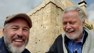 Yishai Fleisher interviews actor Jon Voight in Biblical Hebron video