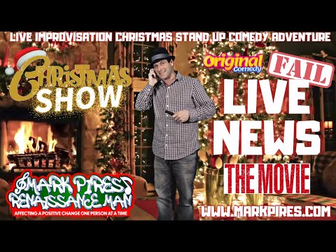 Renaissance Man Christmas Story! Live News Fail Stand Up Feature Film!