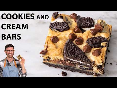 Easy Cookies and Cream Bars Recipe