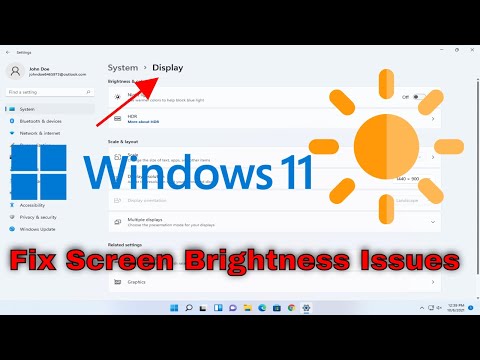 Windows 11 Brightness Problem - How To Fix