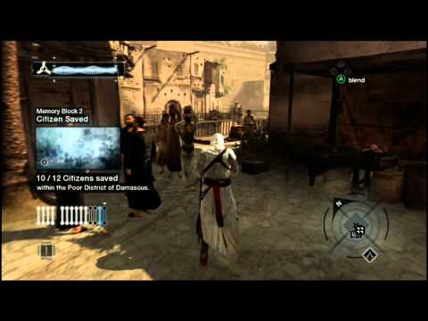 Assassin's Creed 1 - Memory Block 2 (Damascus) - Walkthrough Episode 6