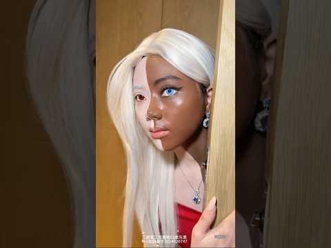 새벽 4시에 혼자 자기 무섭다고 울면서 불러도 매일 3시간 거리 가게 만드는 귀여운 여친 화장👻❤️‍🔥 #길화장 #길화걸 #メイク