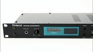 Video thumbnail for Roland Bass And Drum (M-BD 1)  Sound Module - Factory Demo 1/2 by creativemusicians