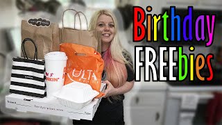 Getting FREE Stuff for my Birthday | YOU CAN TOO!