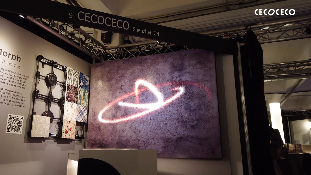 ArtMorph Lighting Effects at 2024 Exhibition | CECOCECO Highlights