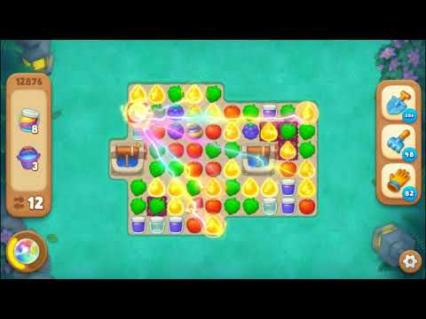 Gardenscapes Level 12876 No Boosters SD