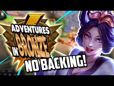 Smite: Adventures in Bronze Duel - Chang'e Vs. Bakasura - THE NO BACKING CHALLENGE!