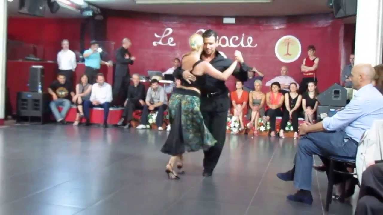 2013 Alejandra Mantinan y Leandro Palou ballano "Llorar por una mujer" del Sexteto Milonguero